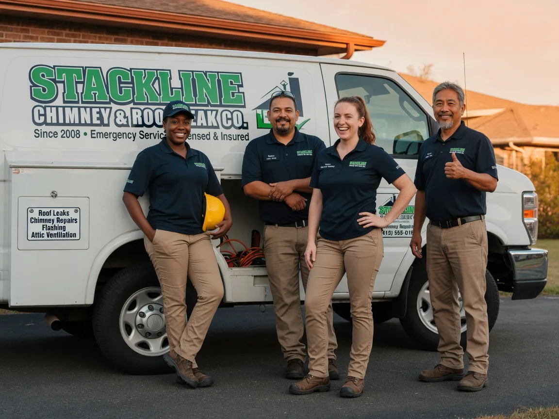 Chimney flashing repair company in Edenville, MI